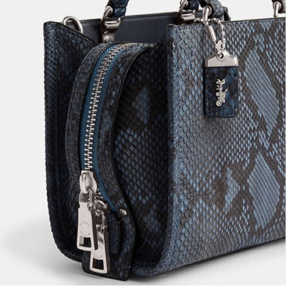 Coach Rogue 20 in Blue Python-Sold Out - Picture 2 of 15